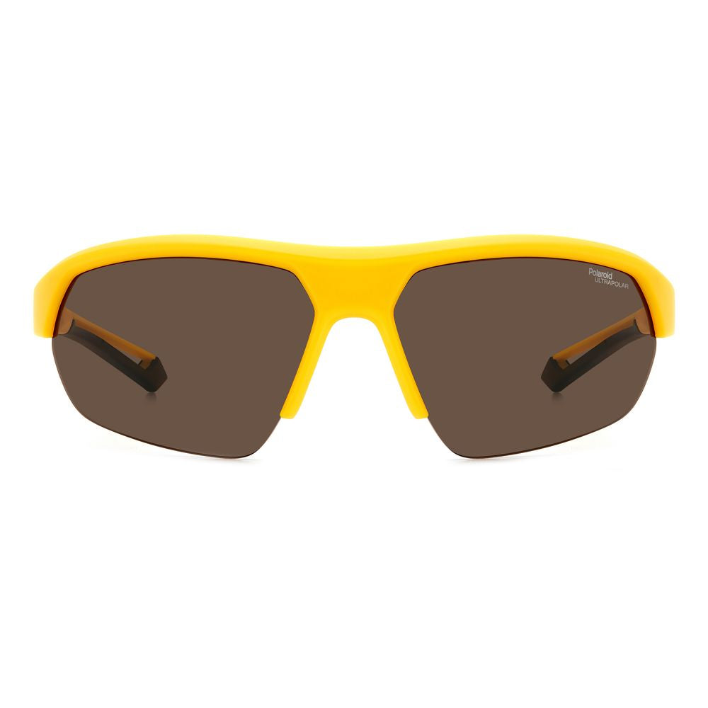 Polaroid Yellow Resin Sunglasses