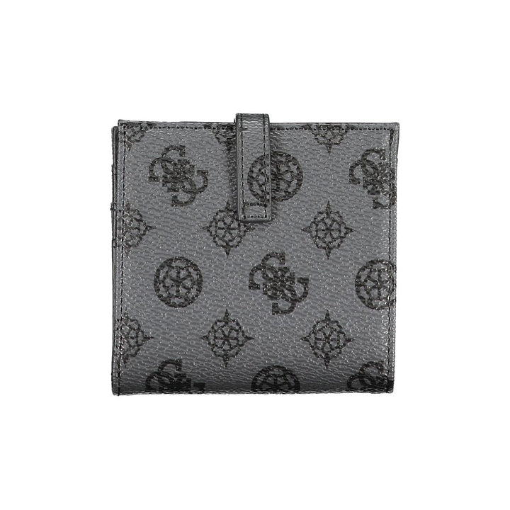 Guess Jeans Gray Polyethylene Wallet