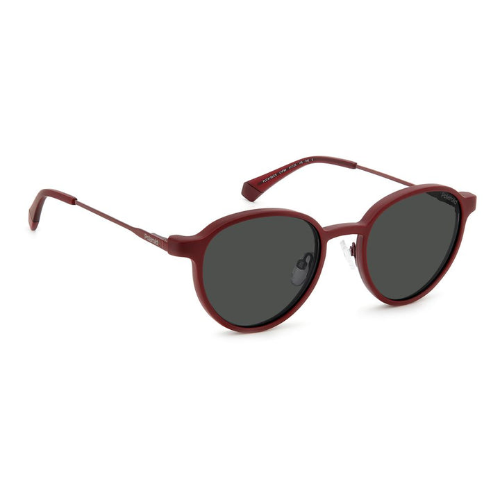 Polaroid Red Metal Sunglasses