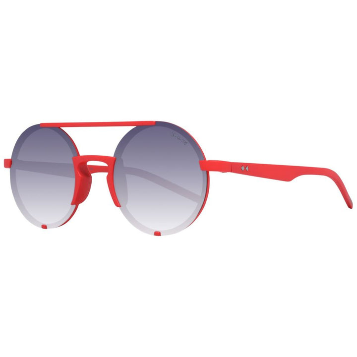 Polaroid Red Plastic Sunglasses