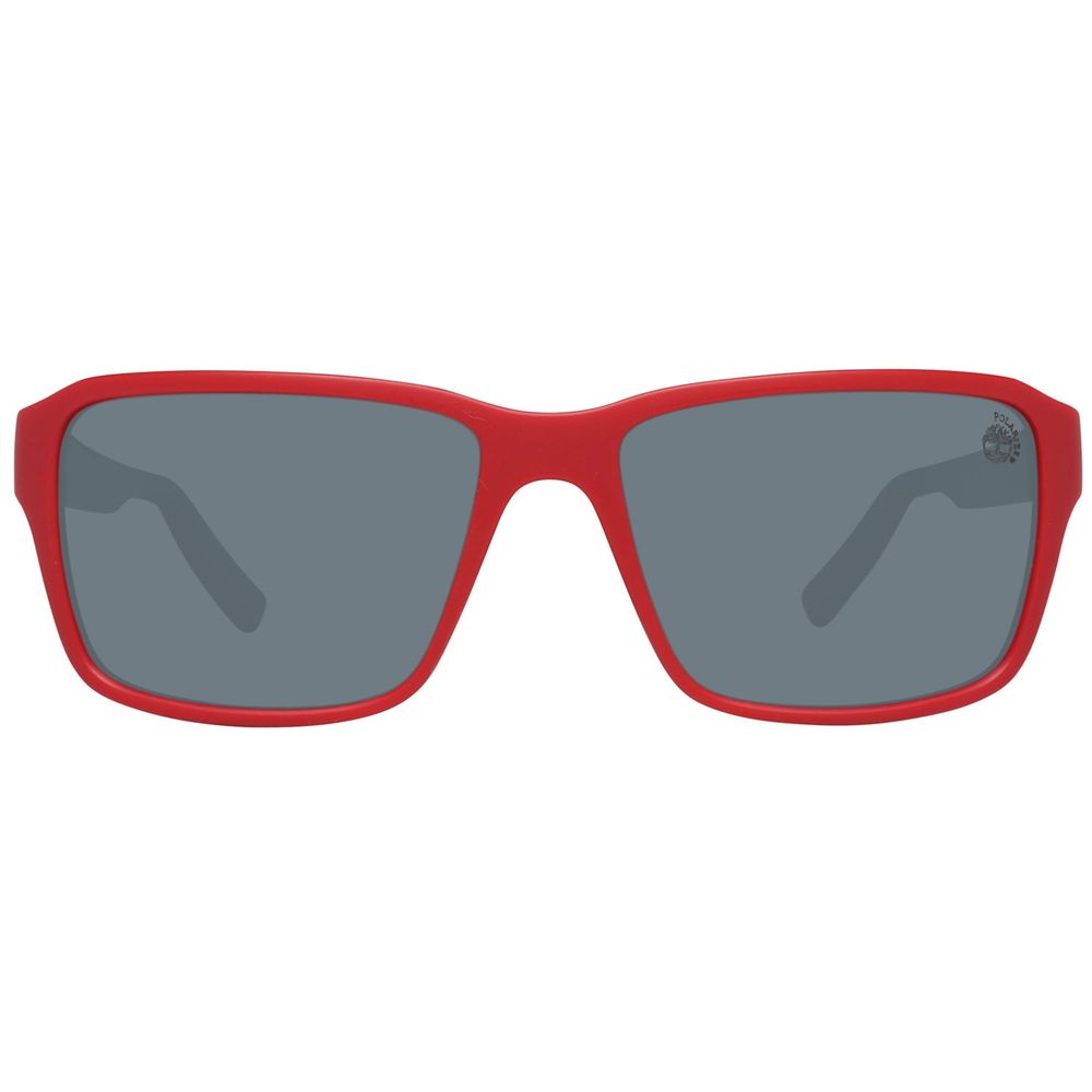 Timberland Red Plastic Sunglasses