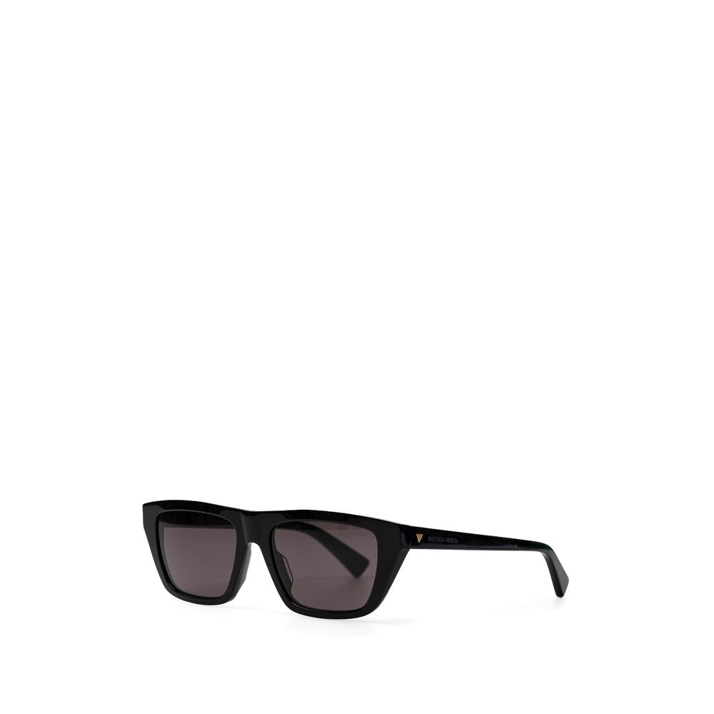 Bottega Veneta Black Acetate Sunglasses