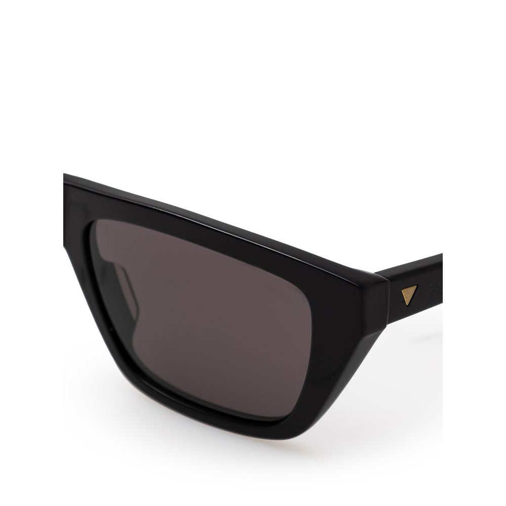 Bottega Veneta Black Acetate Sunglasses