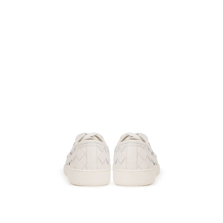 Bottega Veneta White Leather Sneaker