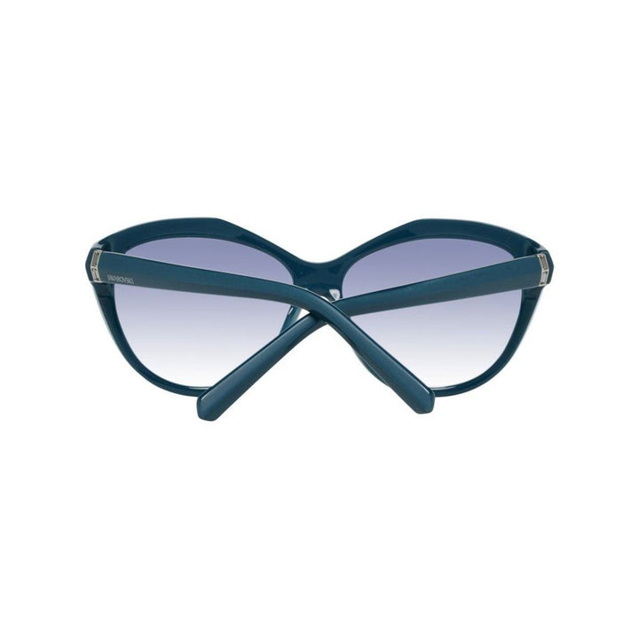 Swarovski Green Plastic Sunglasses