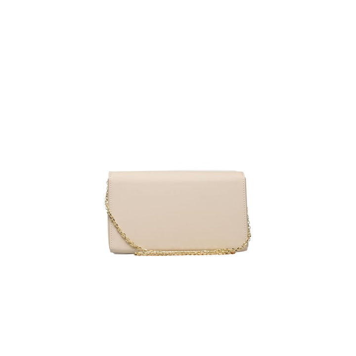 Love Moschino Beige Polyethylene Women Crossbody Bag