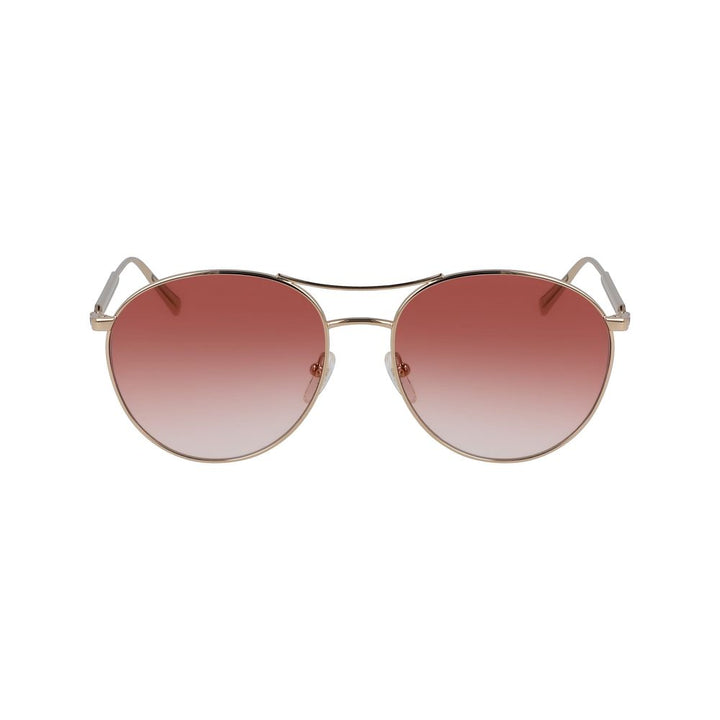 Longchamp Rose Gold Metal Sunglasses