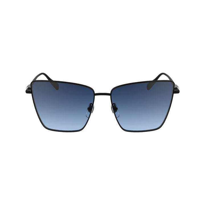 Longchamp Black Metal Sunglasses