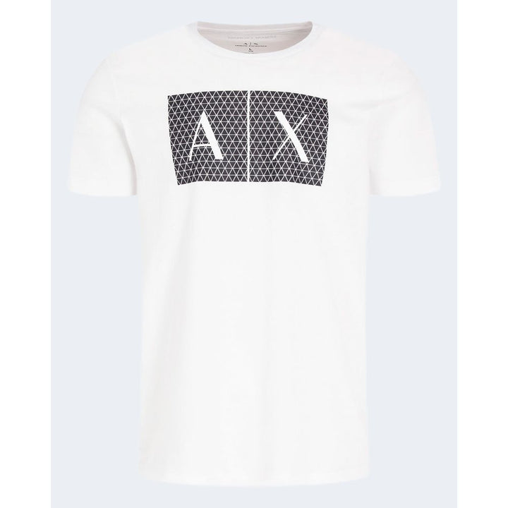 Armani Exchange White Cotton T-Shirt