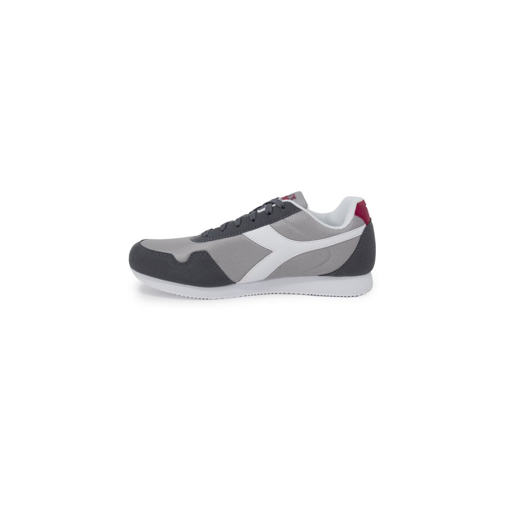 Diadora Gray Polyester Sneaker