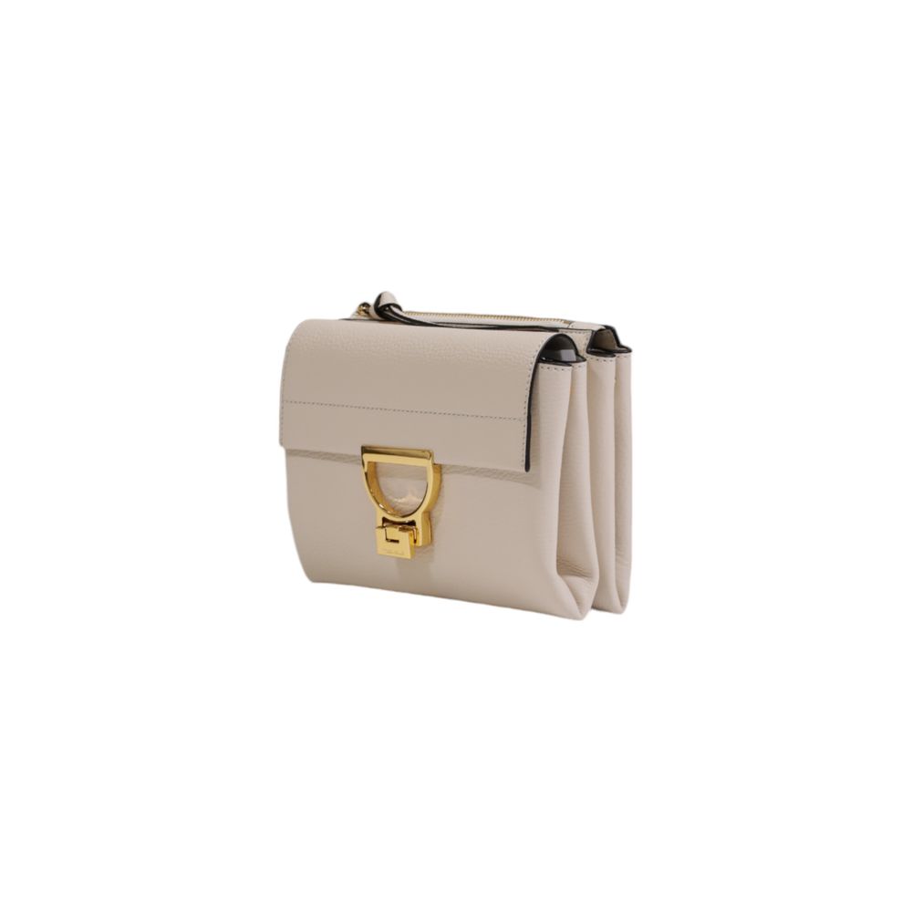 Coccinelle White Leather Handbag