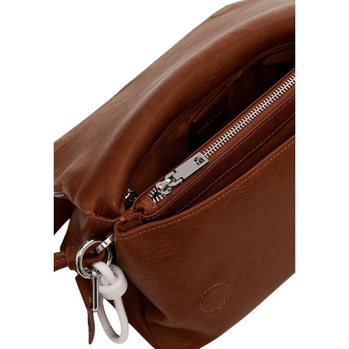 Desigual Brown Polyethylene Handbag