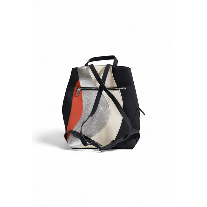 Desigual Silver Polyethylene Backpack