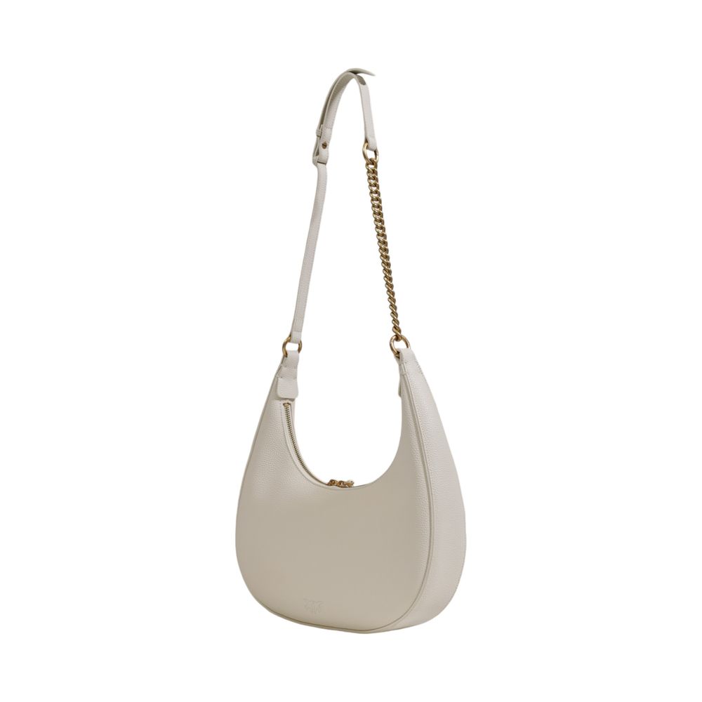 PINKO White Leather Handbag