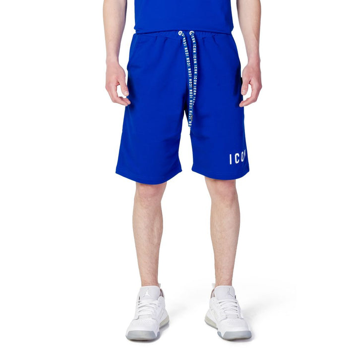 Icon Blue Cotton Short