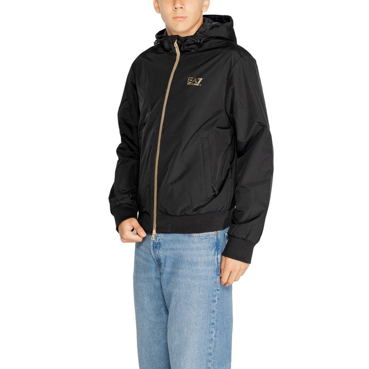 EA7 Emporio Armani Bicolor Polyamide Jacket