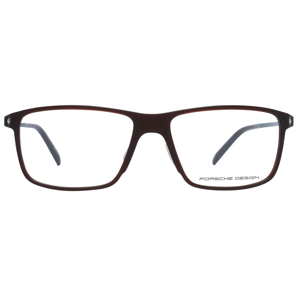 Porsche Design Brown Men Optical Frames