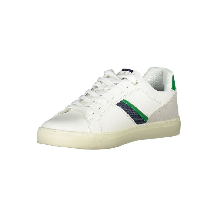 Gas White Polyester Sneaker