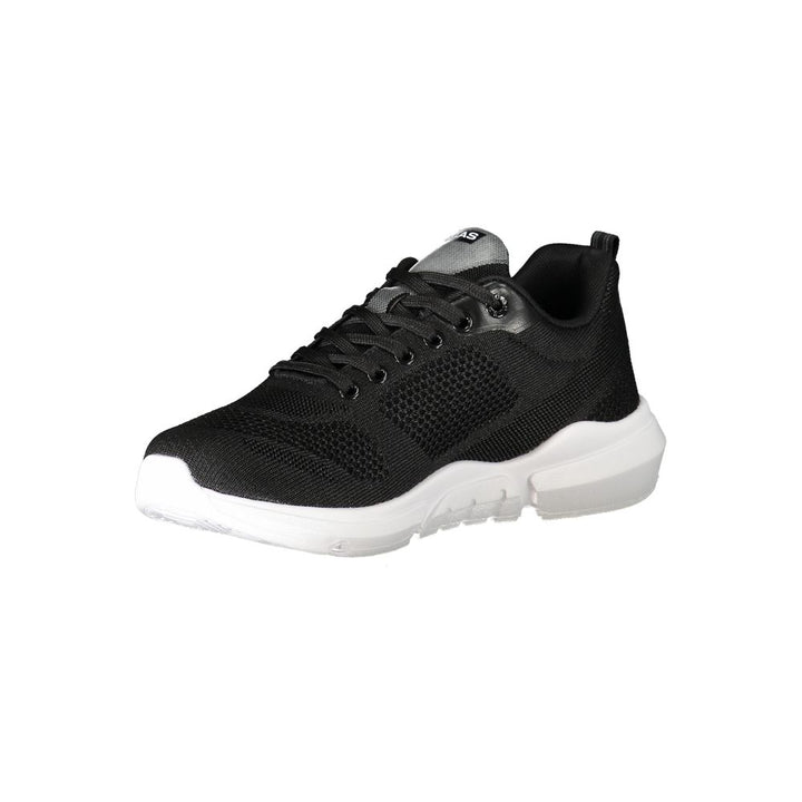 Gas Black Polyester Sneaker