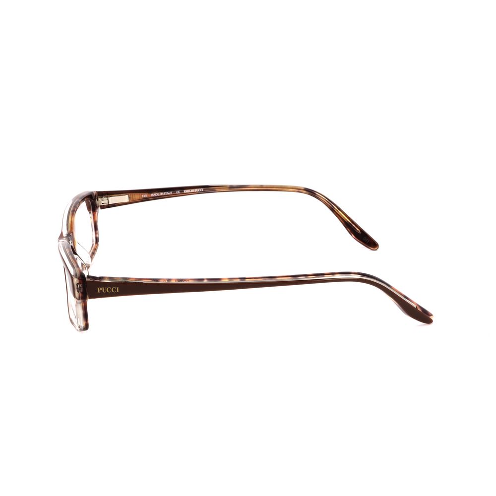 Emilio Pucci Brown Plastic Frames