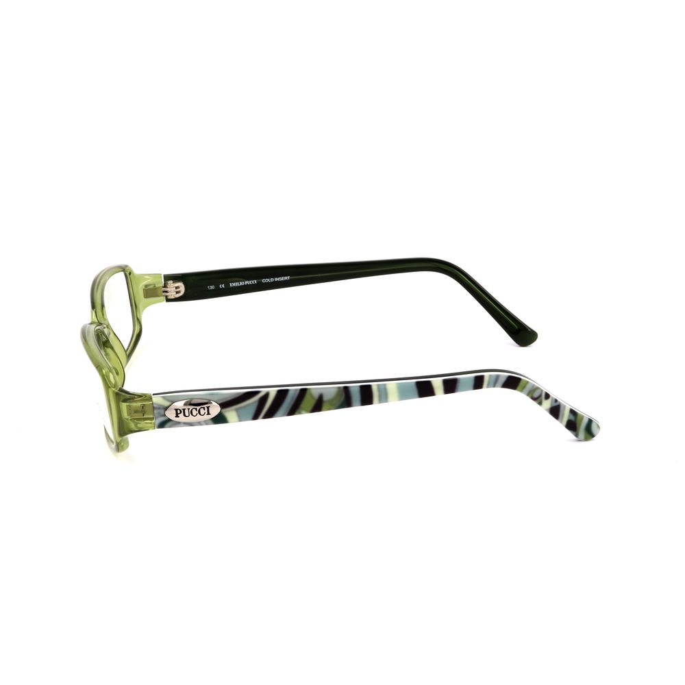 Emilio Pucci Green Plastic Frames