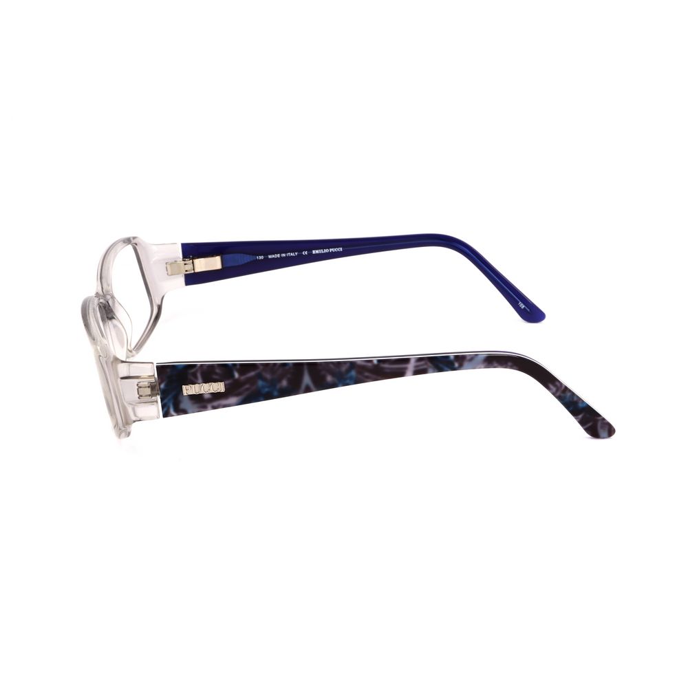 Emilio Pucci Blue Plastic Frames