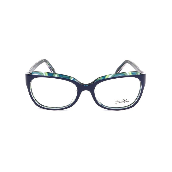 Emilio Pucci Blue Plastic Frames