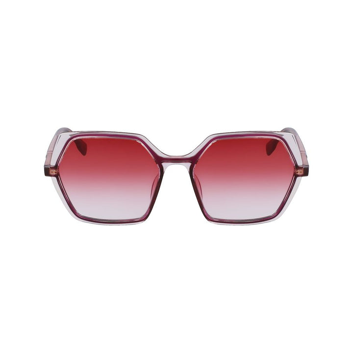 Karl Lagerfeld Red Injected Sunglasses