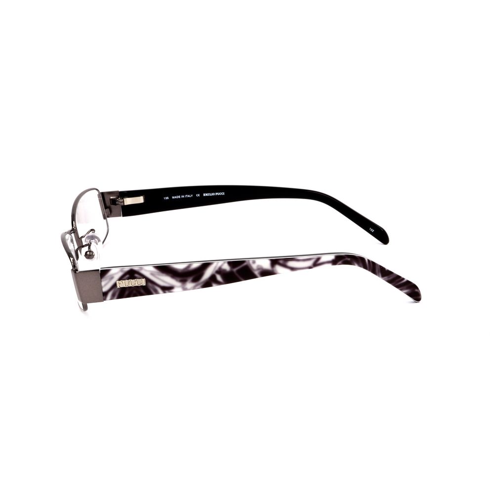 Emilio Pucci Gray Metal Frames