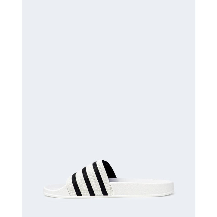 Adidas White Polyester Sandal