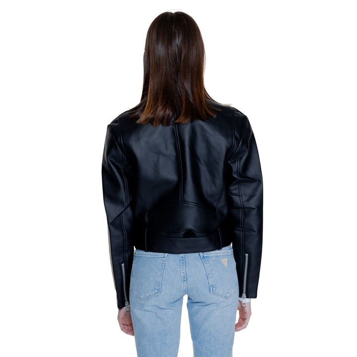 Calvin Klein Jeans Black Polyethylene Jackets & Coat