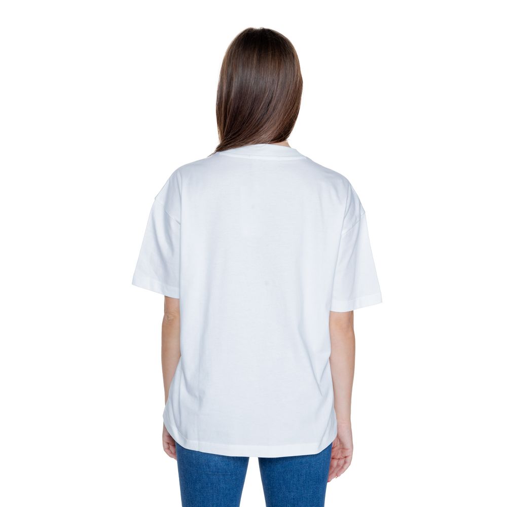 Calvin Klein Jeans White Cotton Tops & T-Shirt