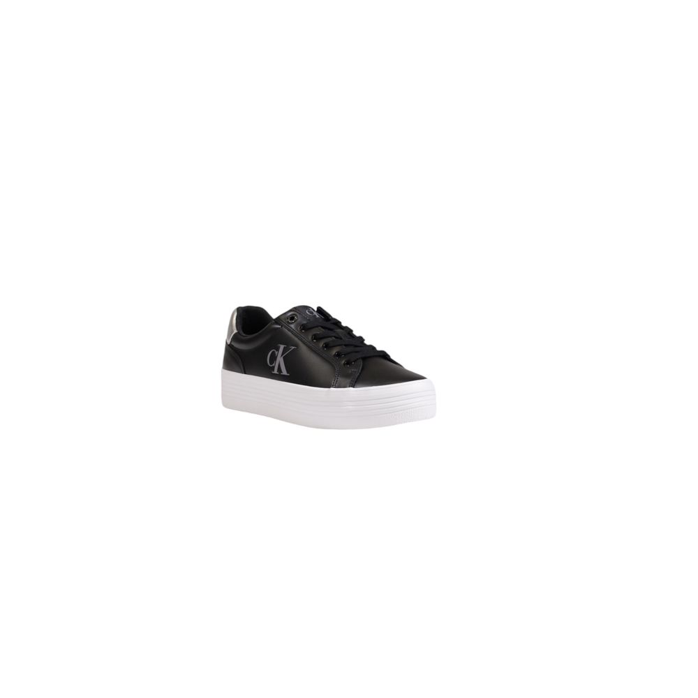 Calvin Klein Jeans Black Leather Sneaker