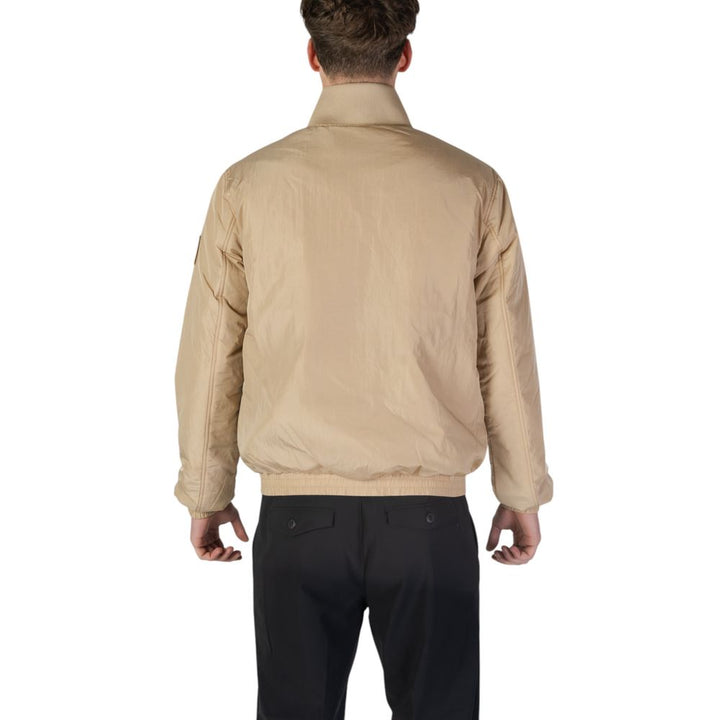 Calvin Klein Jeans Beige Polyamide Jacket