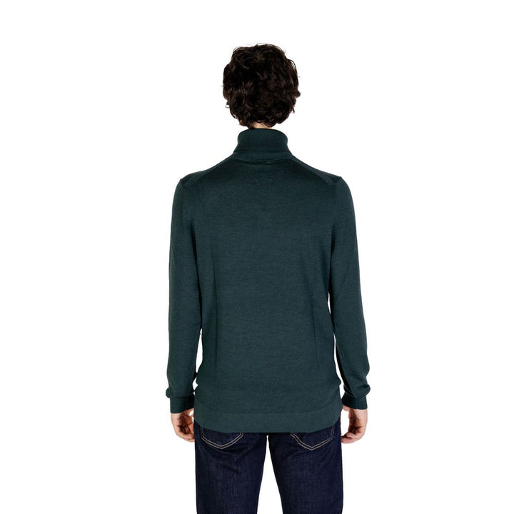 Calvin Klein Green Wool Sweater