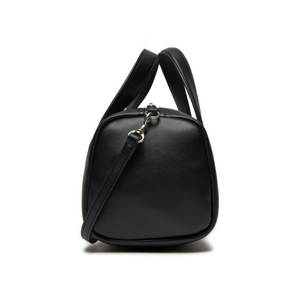 Calvin Klein Jeans Black Synthetic Leather Handbag