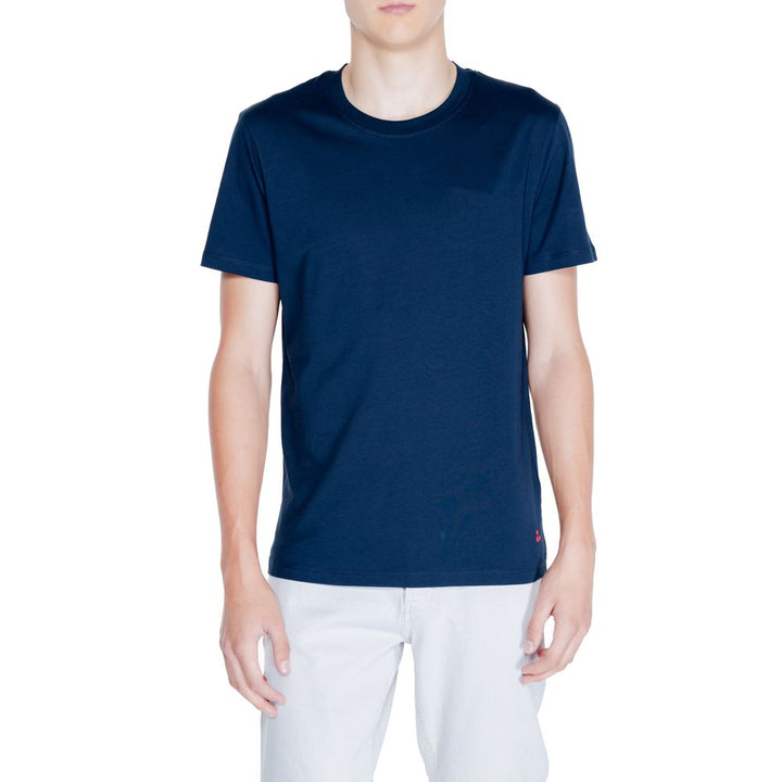 Peuterey Blue Cotton T-Shirt