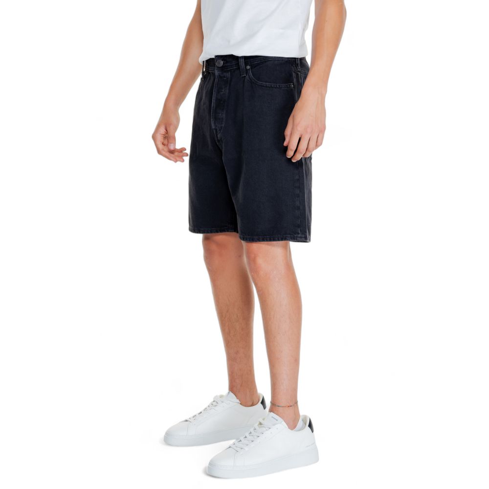 Jack Jones Black Cotton Short