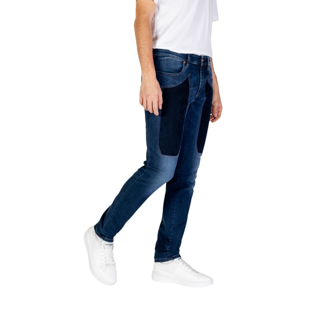 Jeckerson Blue Cotton Jeans & Pant