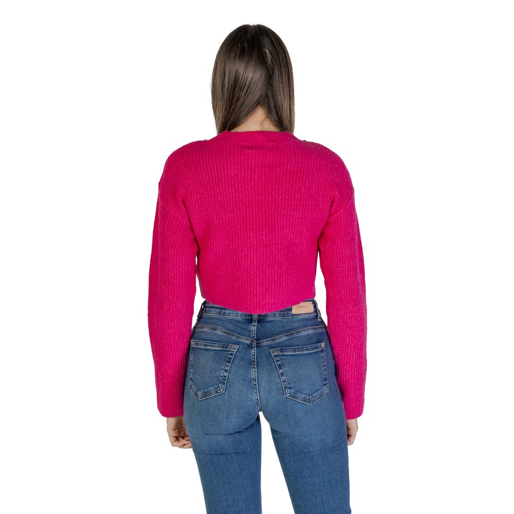 Only Pink Recycled Polyester Sweater