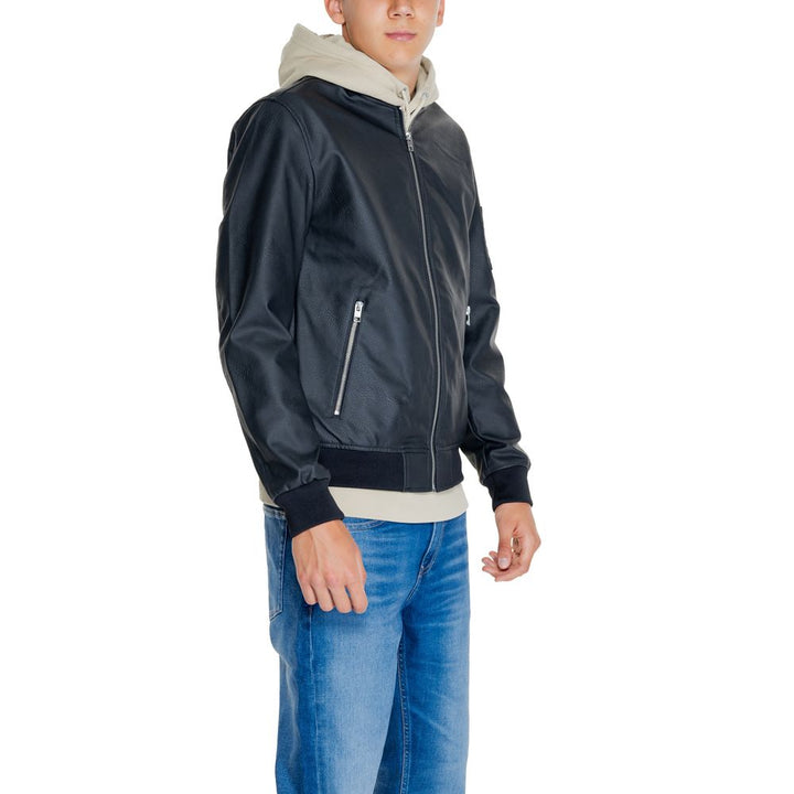 Jack Jones Black Polyethylene Jacket