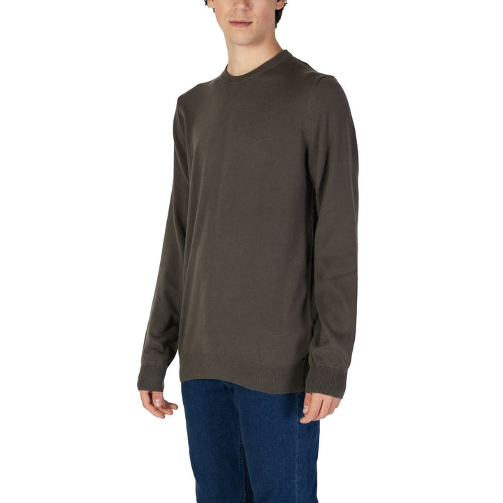 Gas Green Cotton Sweater