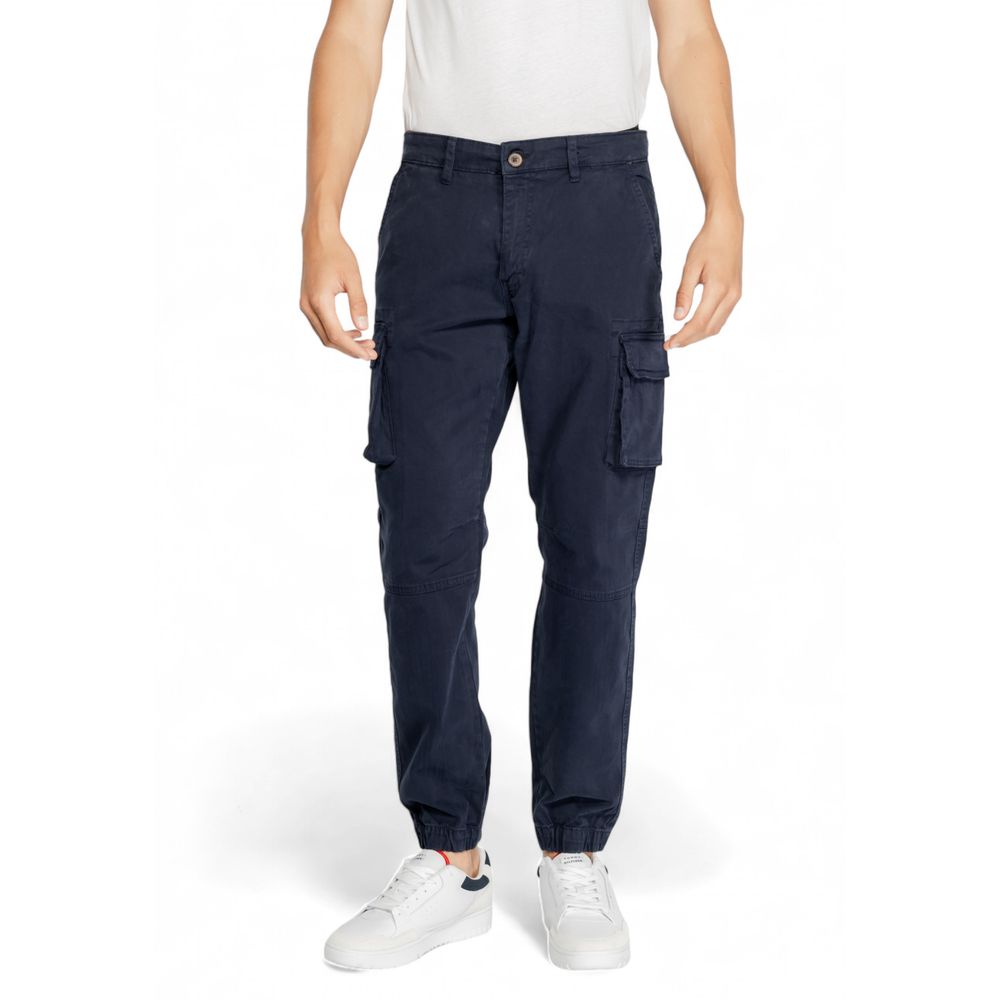 Gas Blue Cotton Jeans & Pant