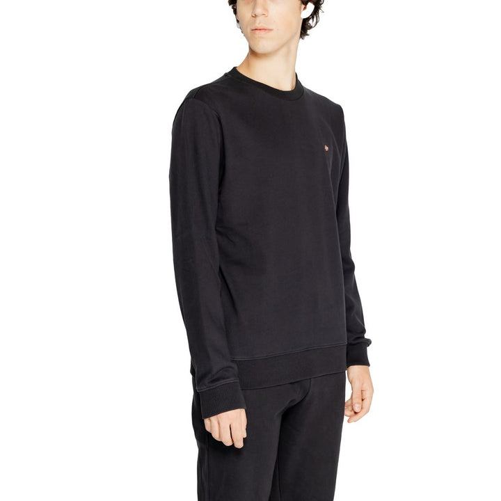 Napapijri Black Cotton Sweater