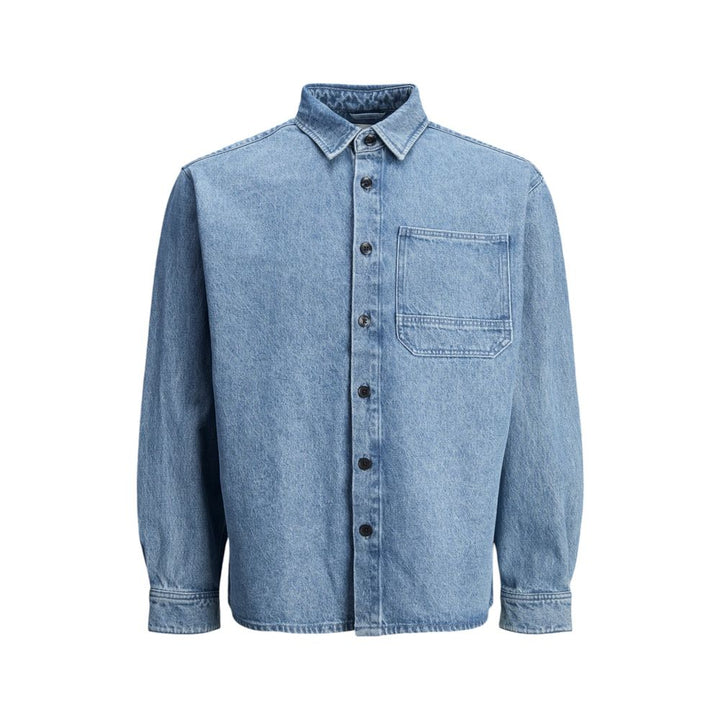 Jack Jones Light Blue Cotton Shirt