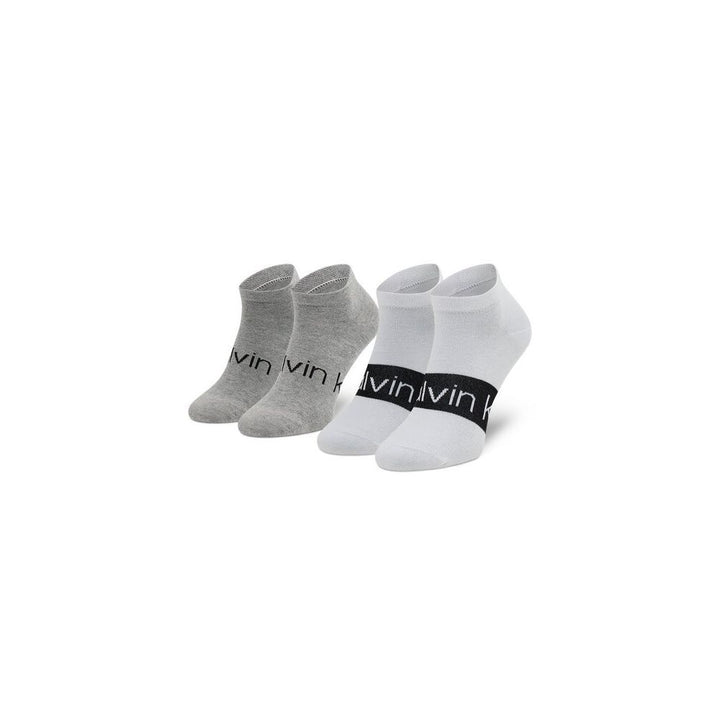 Calvin Klein White Cotton Sock