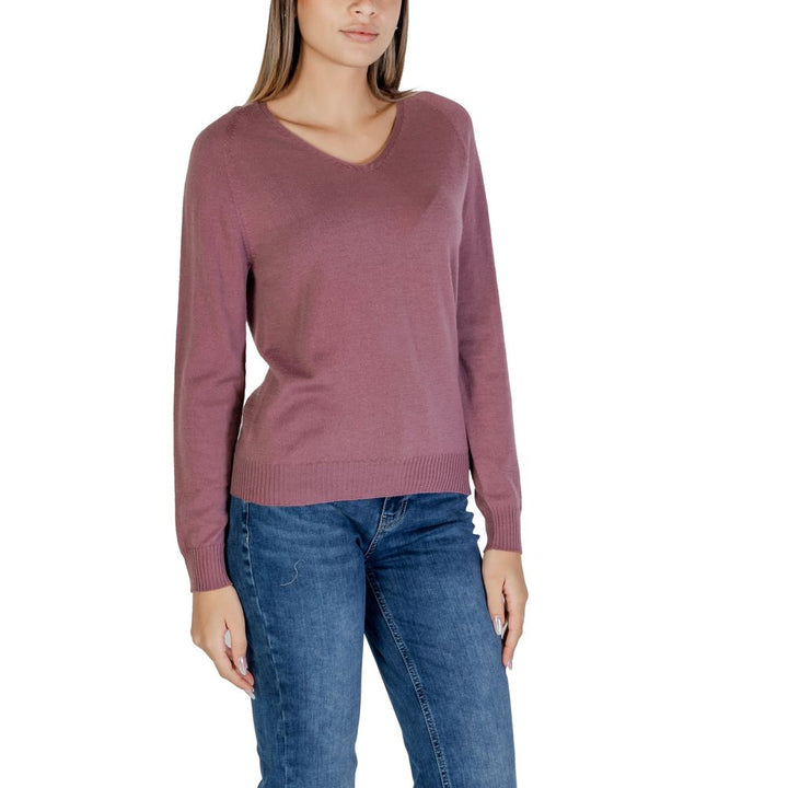 Sandro Ferrone Pink Merino Tops & T-Shirt