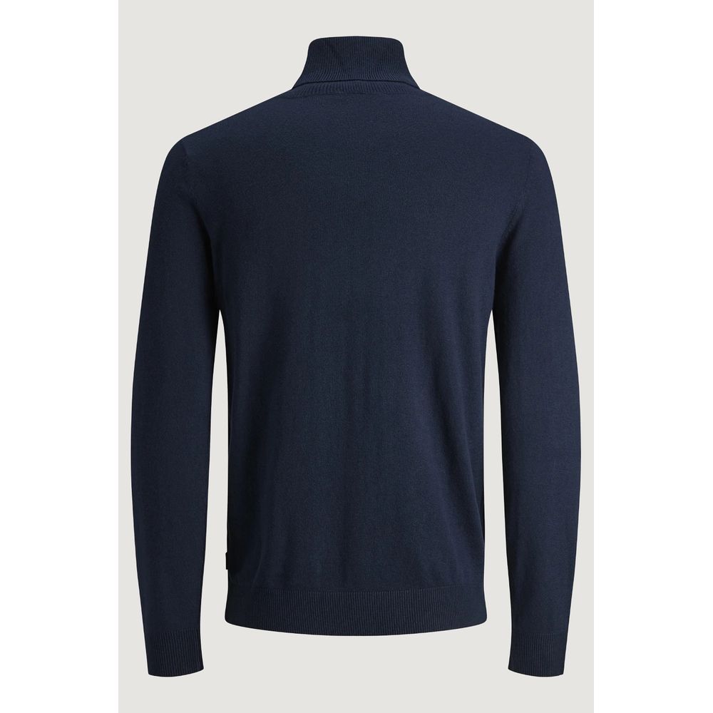 Jack Jones Blue Cotton Sweater