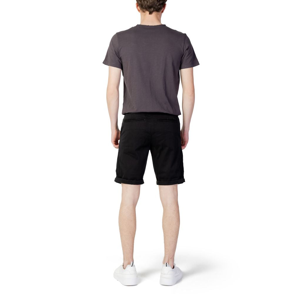 Jack Jones Black Cotton Short