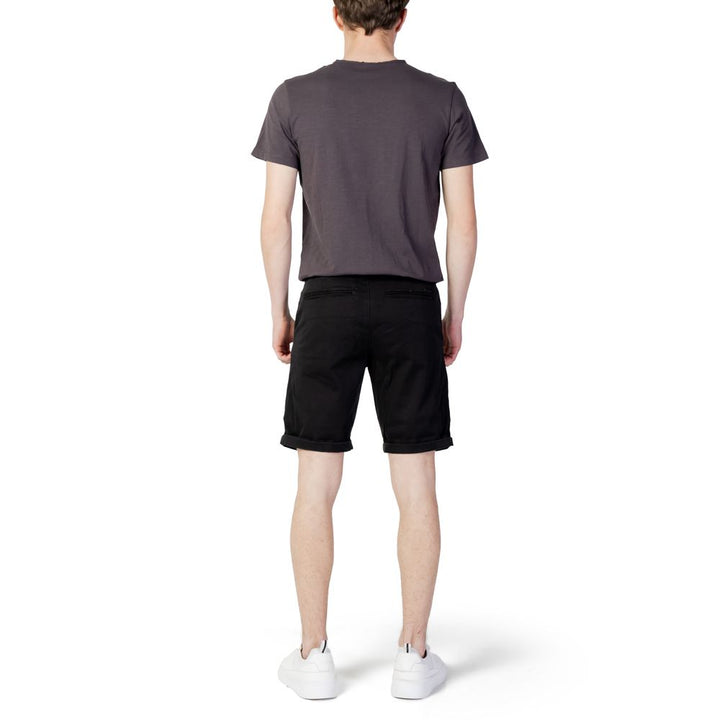 Jack Jones Black Cotton Short